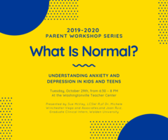 Parent Workshop Series: What is Normal?