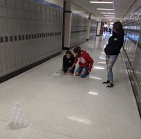 Students Create Pumpkin Catapults