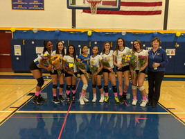 Varsity Volleyball Senior Game
