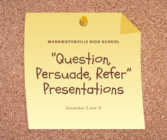 “Question, Persuade, Refer” Presentations