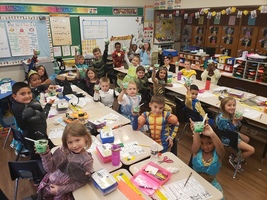 Mrs. McElroy’s Class Makes “Frankenpudding"